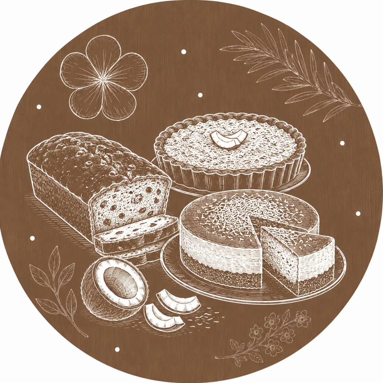 Productos elaborados de Coconut