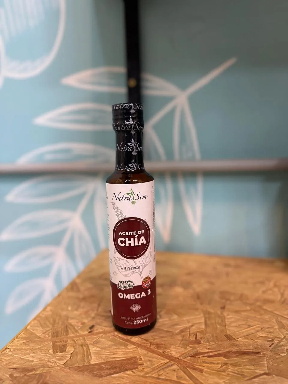 Aceite de chia 250ml Nutrasem