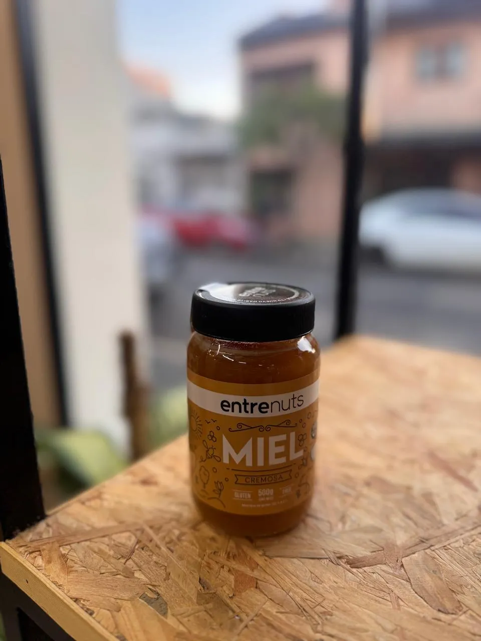 Miel cremosa Entrenuts 500 g