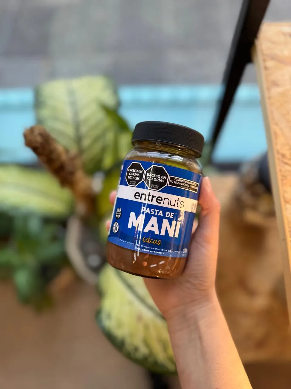 Pasta de mani cacao Entrenuts
