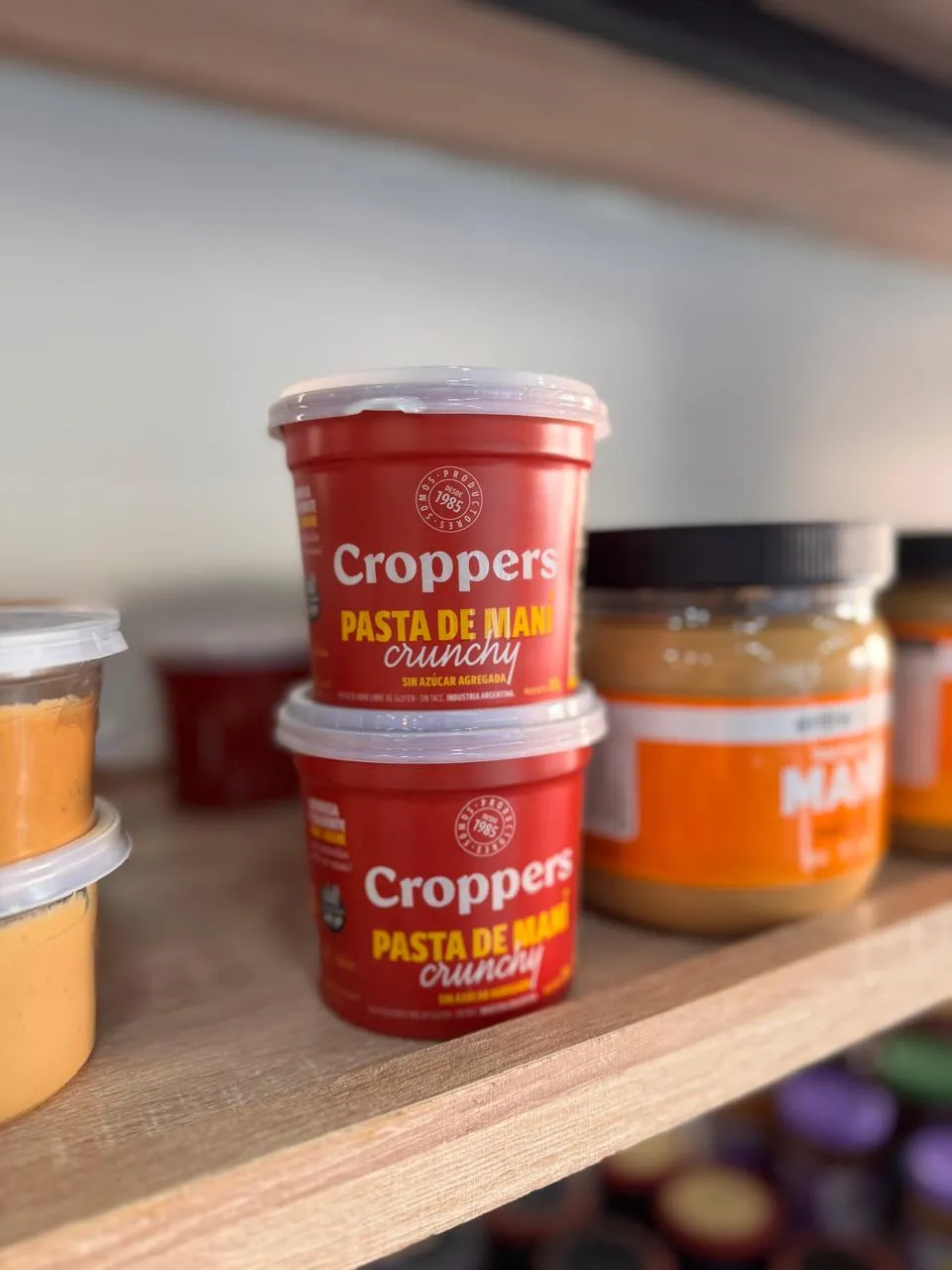 Pasta de mani Croppers