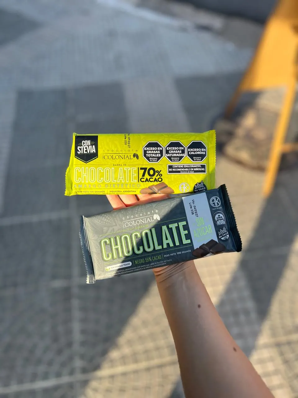 Chocolate Colonial dietetico 55% cacao