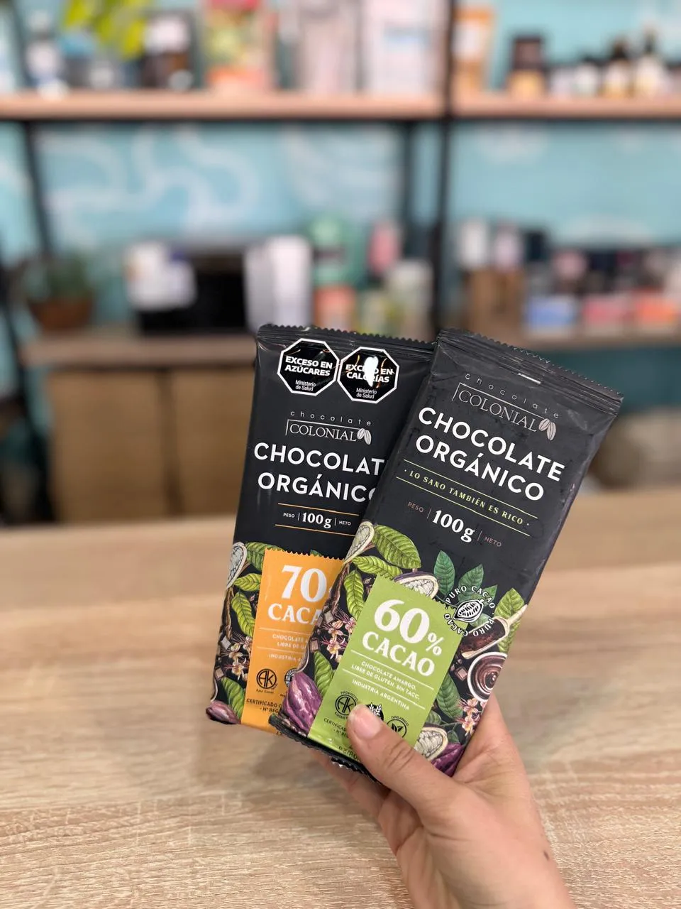 Chocolate Colonial organico  70% cacao