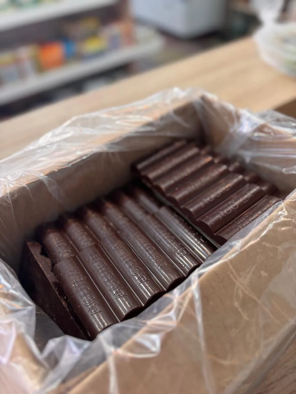 Chocolate Aguila semiamargo 80% a granel