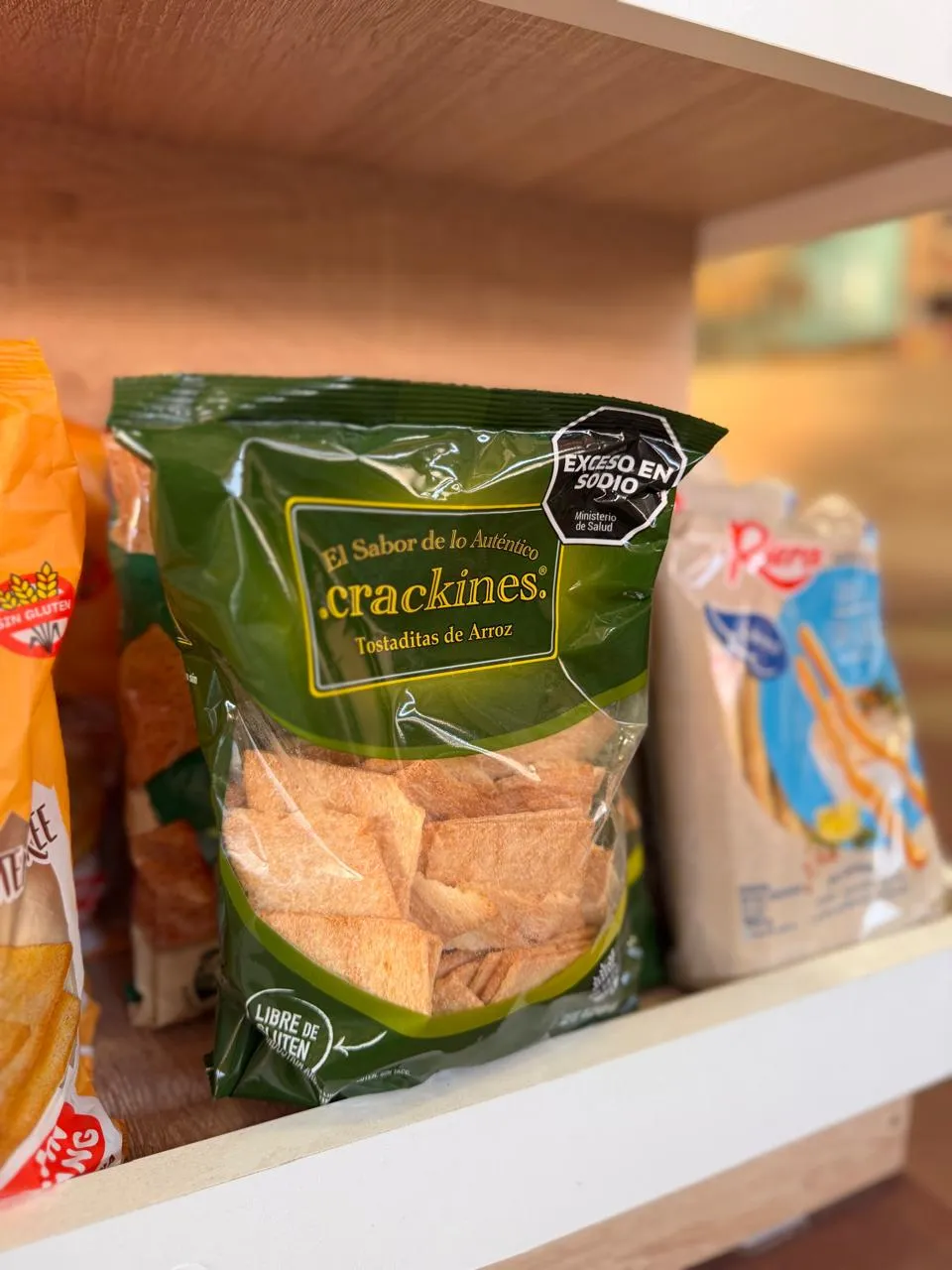 Tostaditas de arroz Crackines