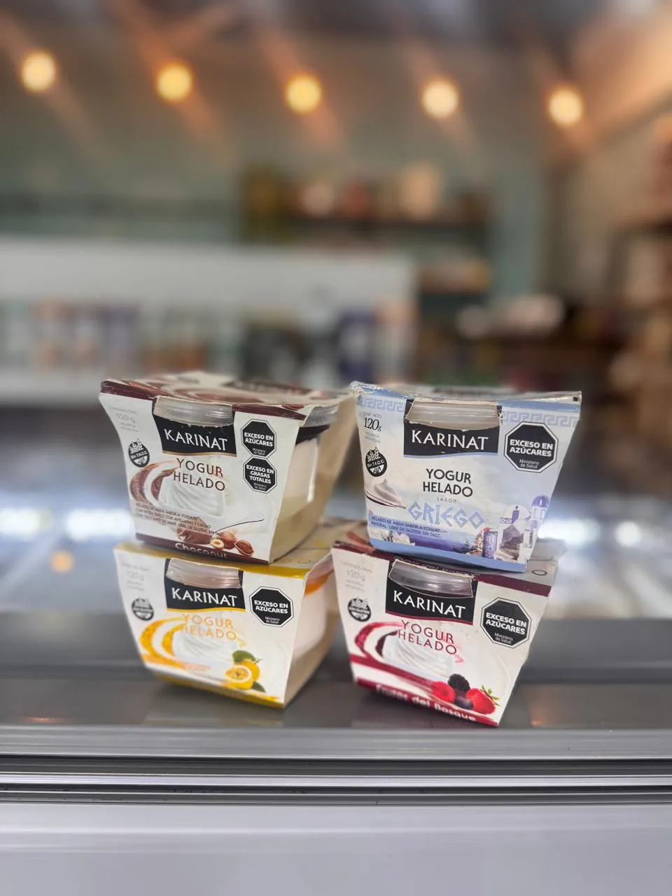 Yogurt helado Karinat
