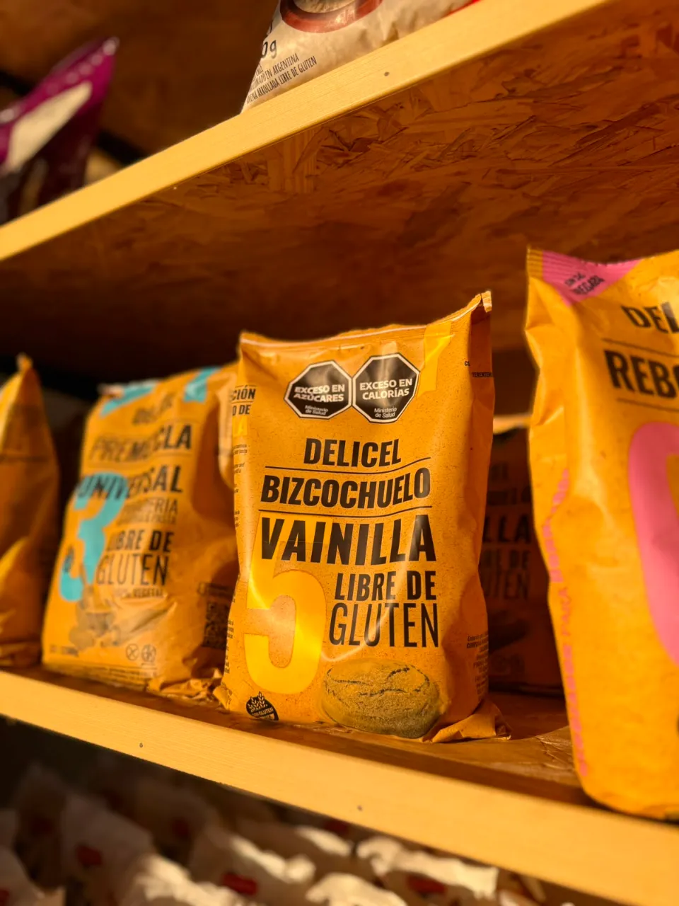 Premezcla bizcochuelo vainilla Delicel 500g