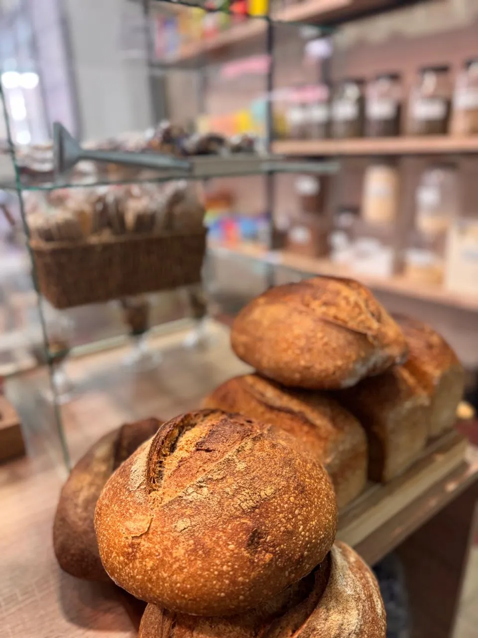 Pan integral de masa madre de campo