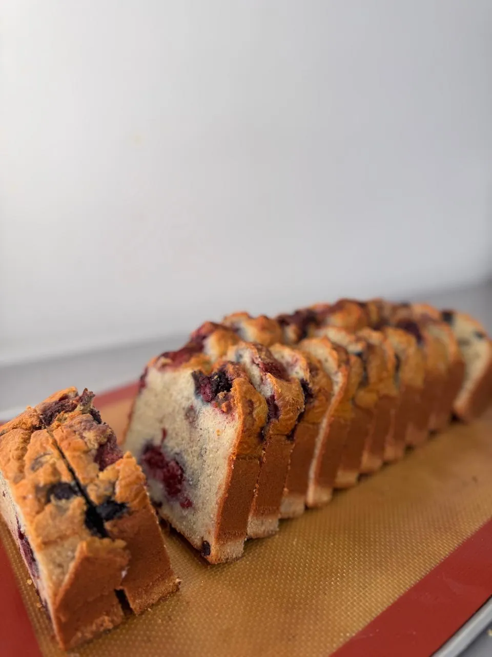 Porciones de budín Keto