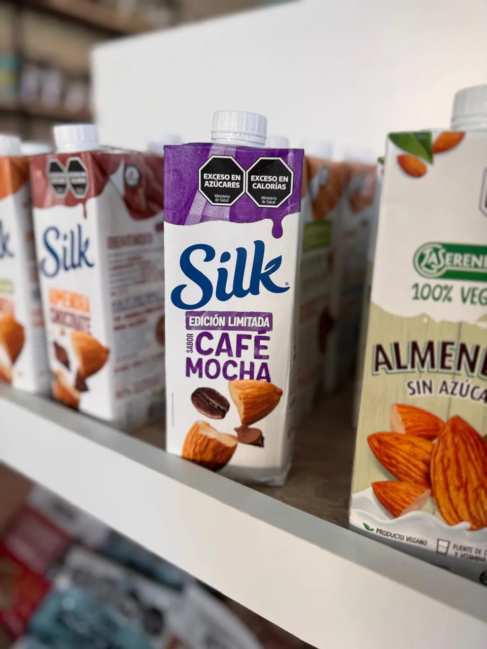 Leche de almendra sabor cafe mocha