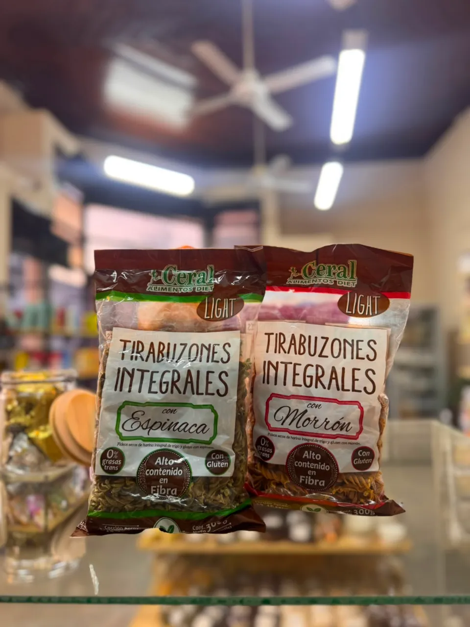 Fideos integrales morron Ceral