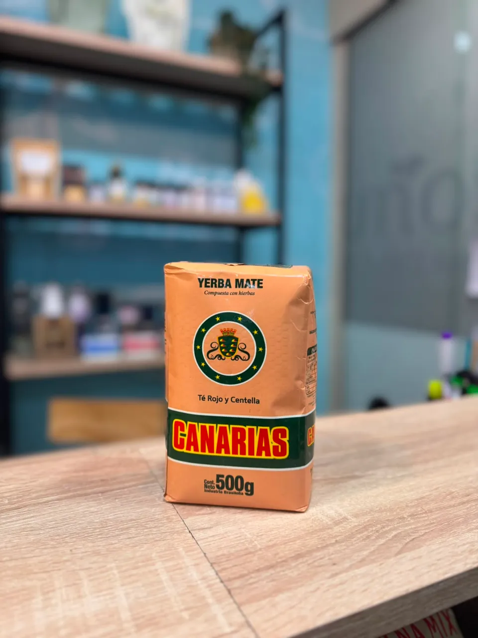 Yerba Canarias te rojo y centella 500g