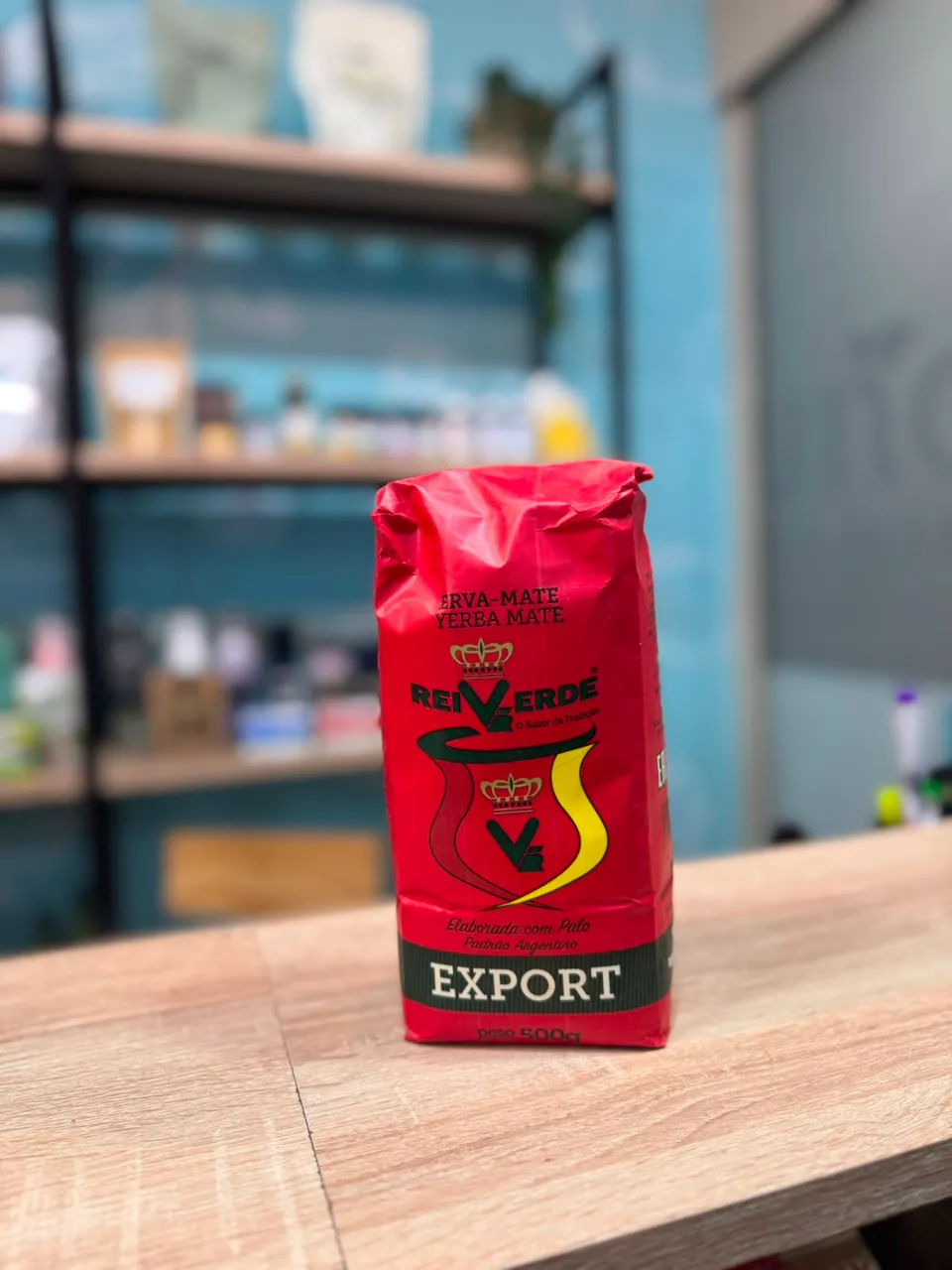 Yerba Rei Verde con palo 500g