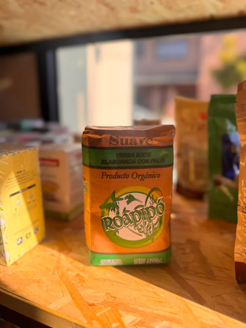 Yerba organica suave RoaPipo 500g