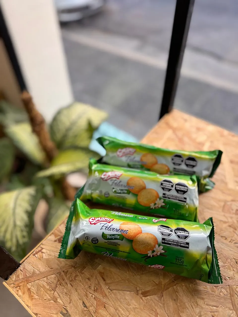 Polvorones vainilla Smams