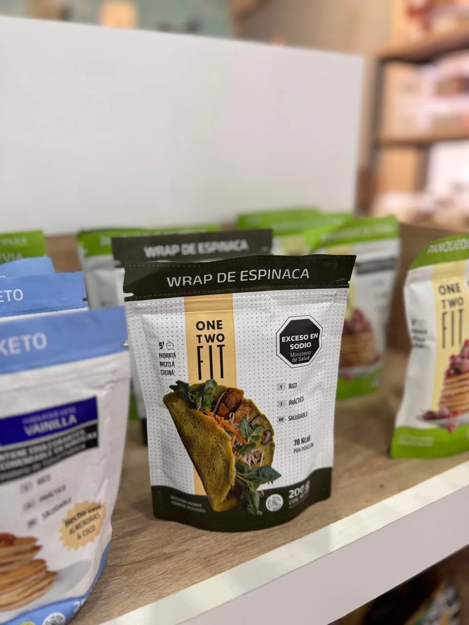 Wrap de espinaca