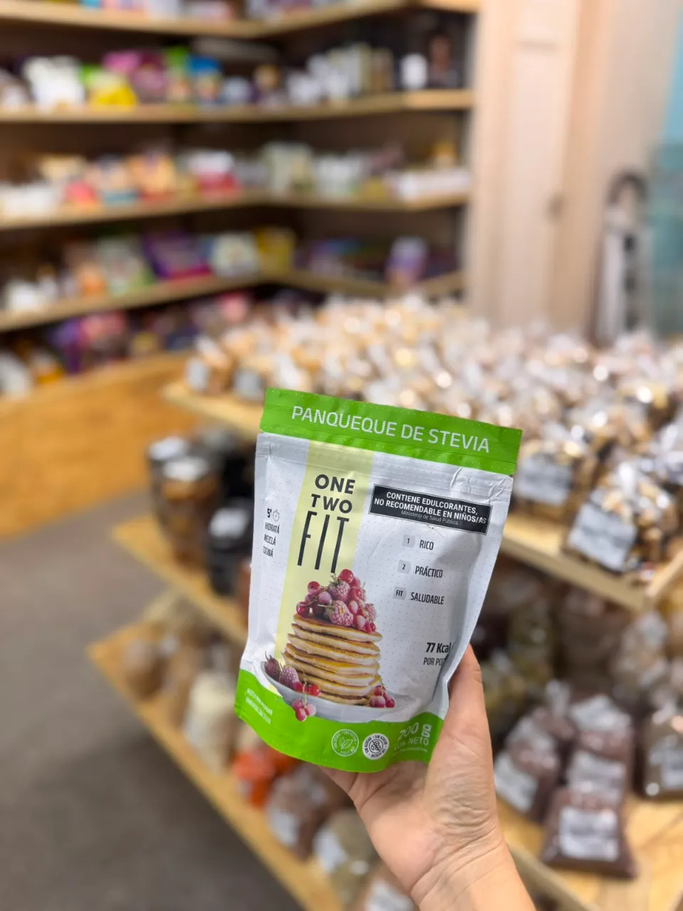 Panqueques de stevia
