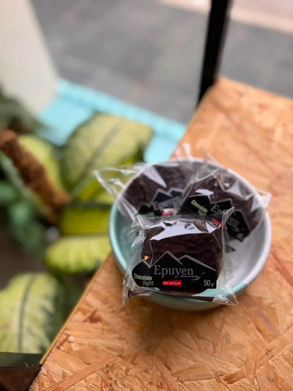 Alfajor Epuyen sin azúcar negro