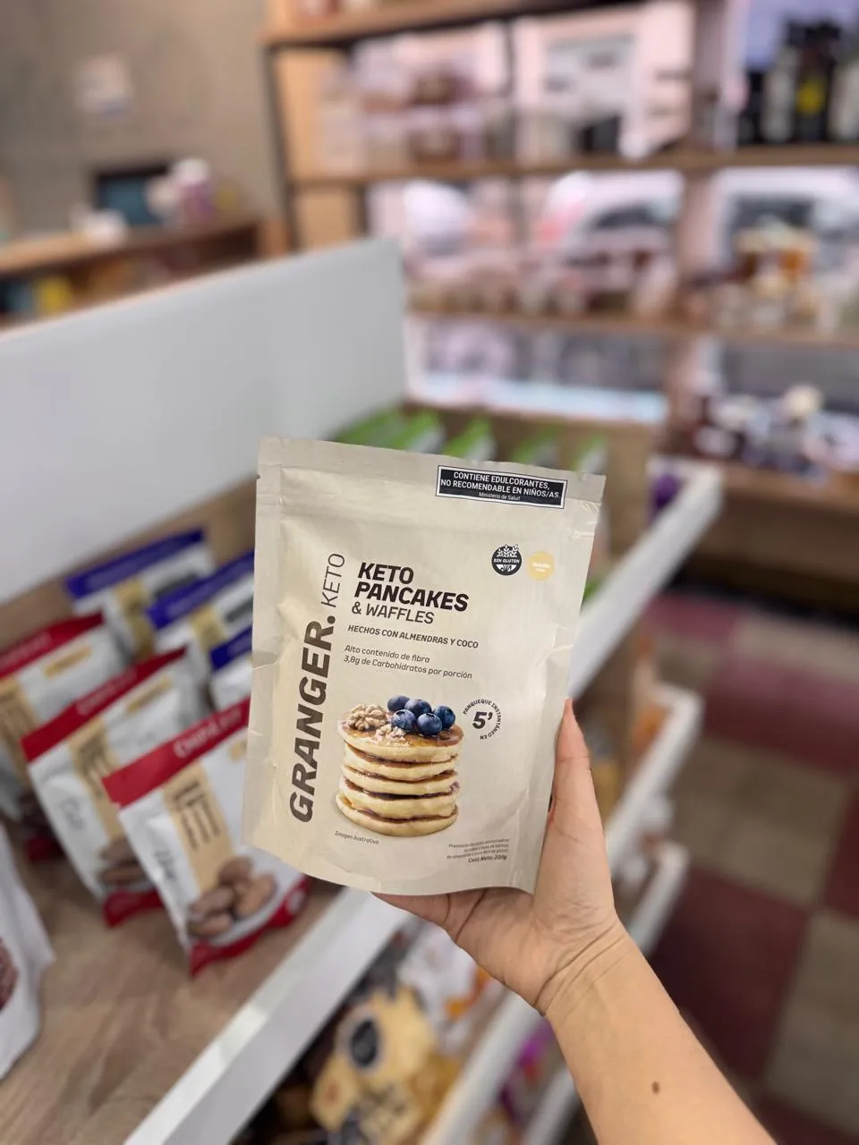 Pancakes y waffles keto Granger