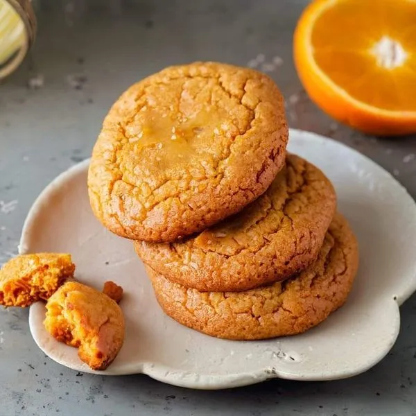 Cookies de naranja y miel