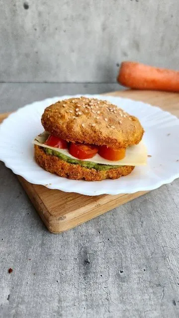 Pan de avena y zanahoria